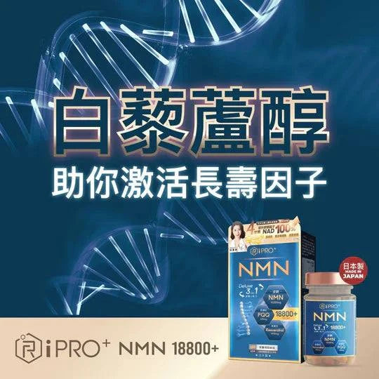 iPRO NMN 加入白藜蘆醇助你激活長壽因子